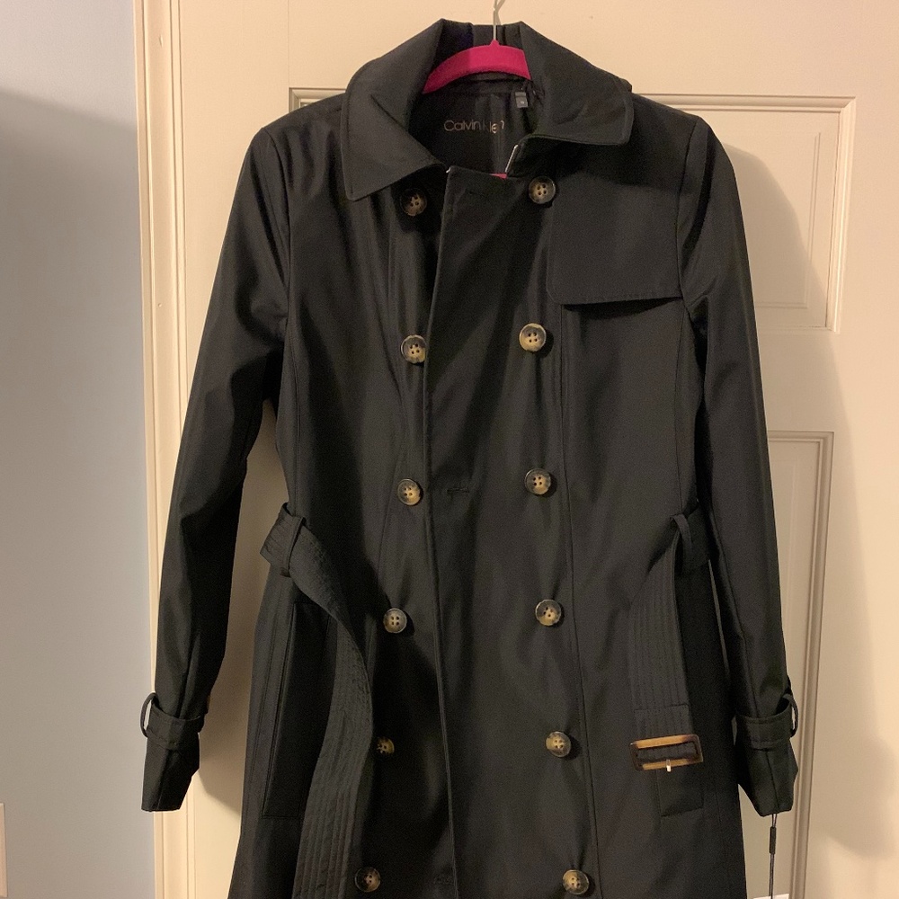 Calvin Klein Long Rain Jacket